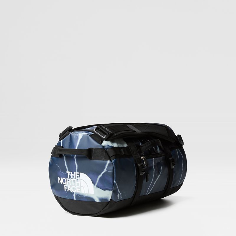 The North Face Base Camp Duffel - Extra Small Summit Navy Tnf Lightening Print-tnf Black One