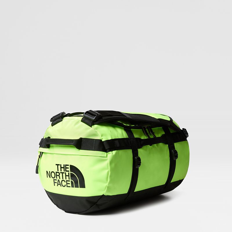 The North Face Nueva Base Camp Duffel - S Safety Green-tnf Black 
