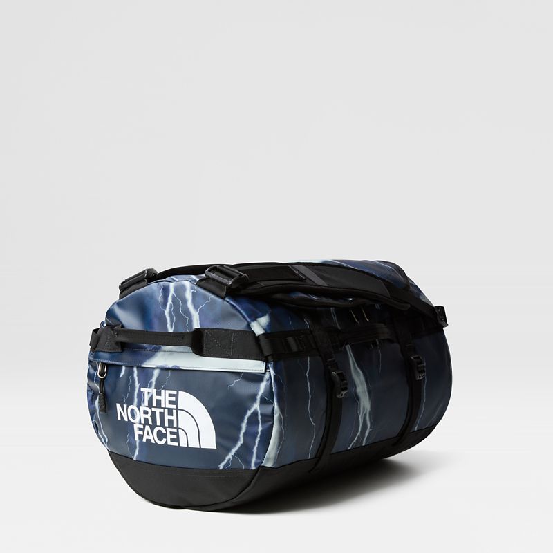 The North Face Base Camp Duffel - Small Summit Navy Tnf Lightening Print-tnf Black One