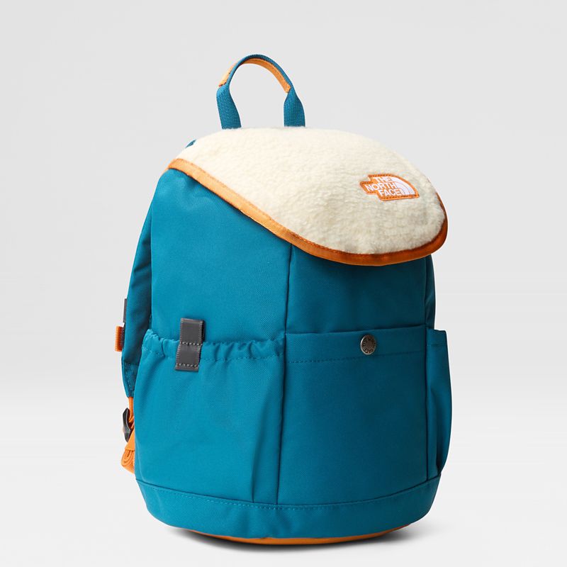 The North Face Kids' Mini Explorer Backpack Blue Moss-gravel-desert Rust One