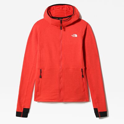 red north face jacket women's