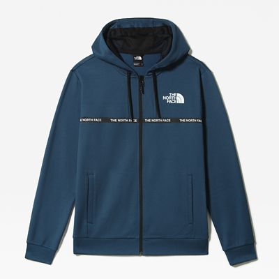 the north face men's zip up