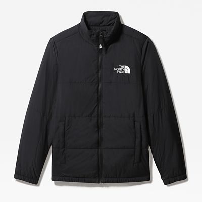 north face grey puffer jacket