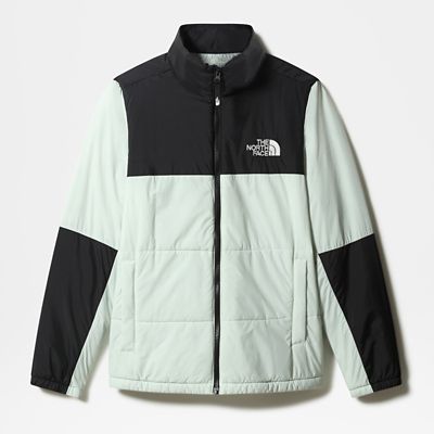 north face gray puffer jacket