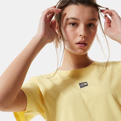 north face central logo t shirt