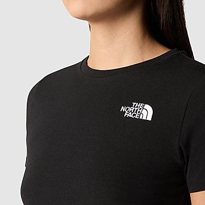 Kurzgeschnittenes T-Shirt für Damen
