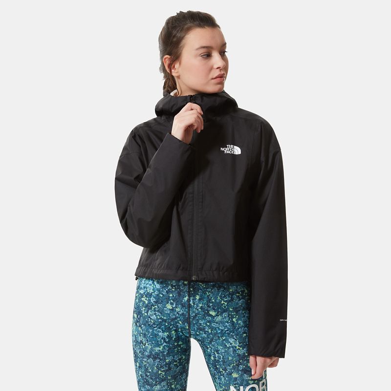 The North Face Women's Cropped Quest Jacket Tnf Black