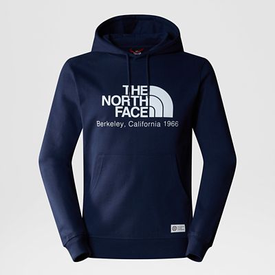 The North Face Berkeley California Kapuzenpulli Für Herren Summit Navy Größe S Herren