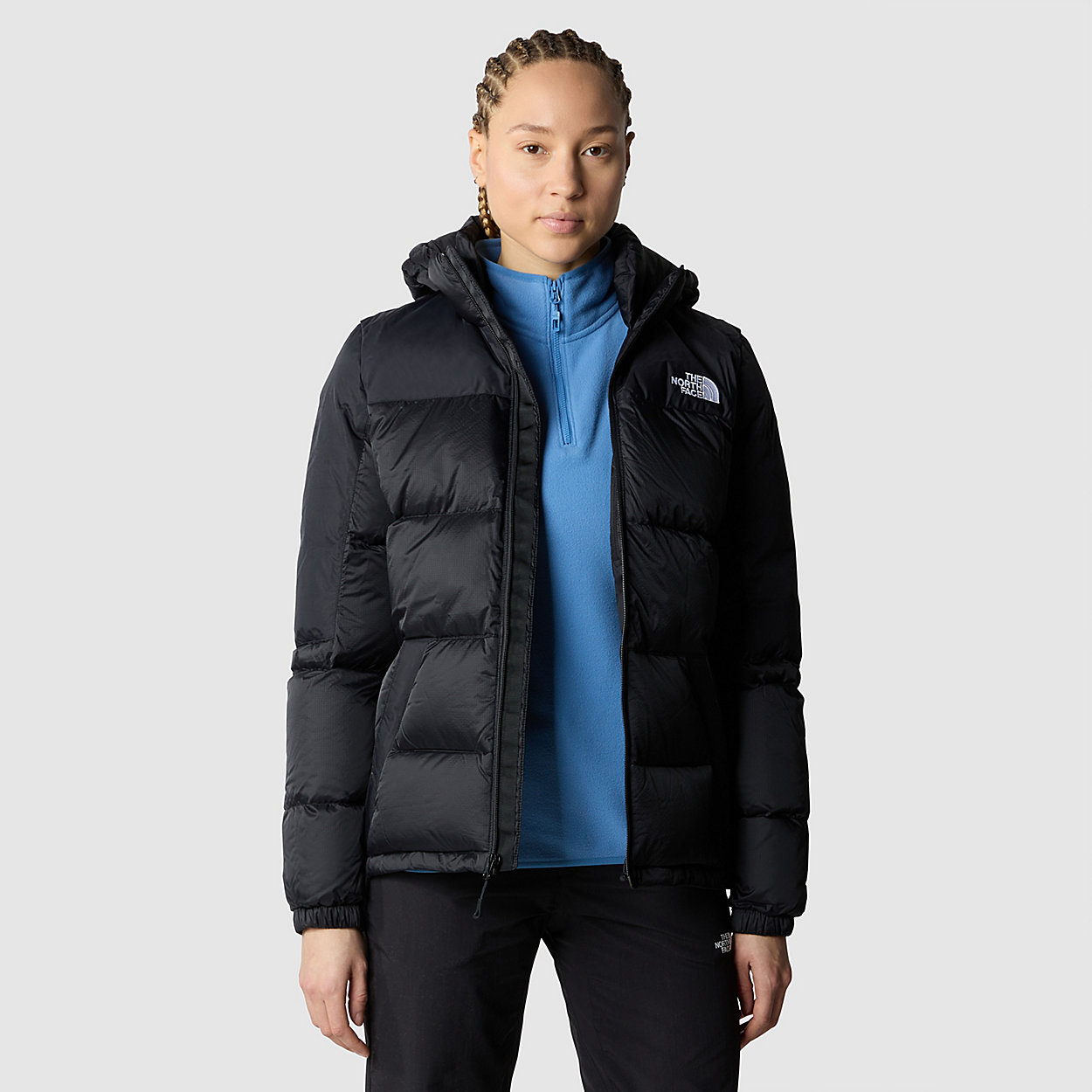 Unlock Wilderness' choice in the Trespass Vs North Face comparison, the Diablo Hooded Down Jacket by The North Face