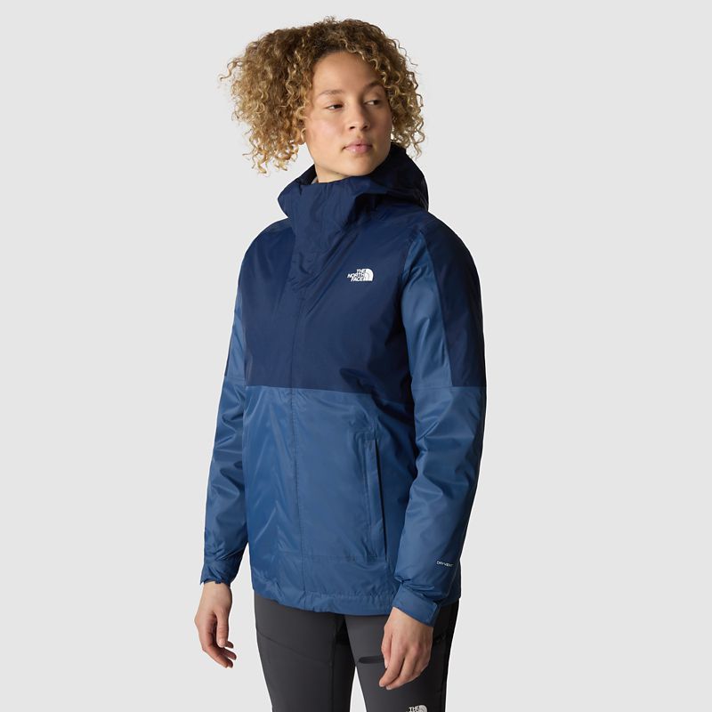 The North Face Women's Down Insulated Dryvent™ Triclimate Jacket Shady Blue-summit Navy
