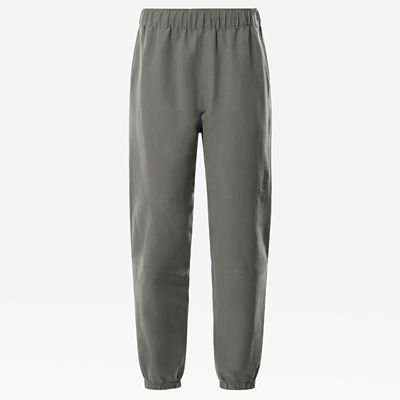 green north face joggers