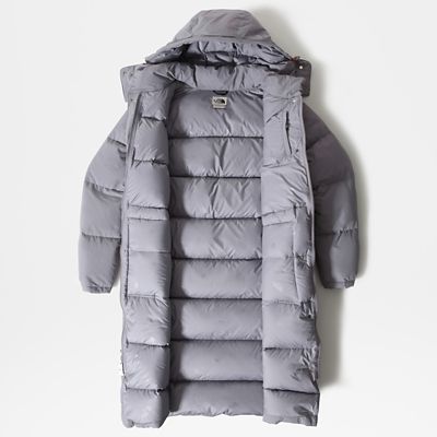 north face full length women's down coat