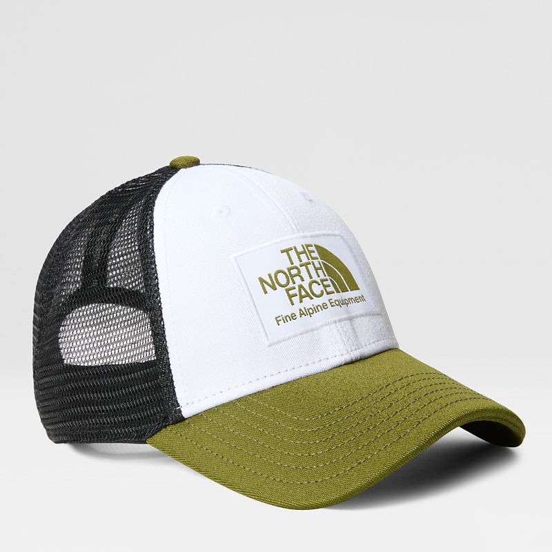 The North Face Mudder Trucker Cap Forest Olive-tnf White-tnf Black One