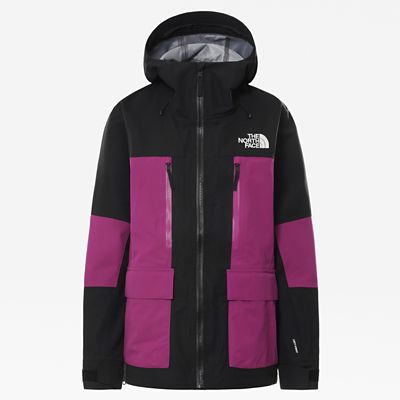 The North Face Womens Dragline Jacket Tnfblk/roxbrypk Size X