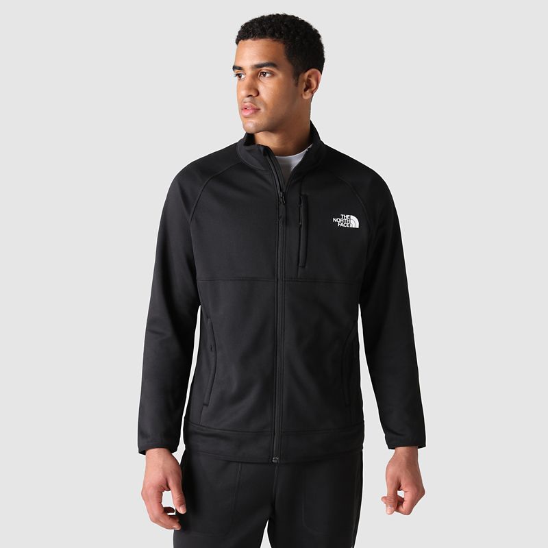 The North Face Men's Canyonlands Full-zip Fleece Jacket Tnf Black