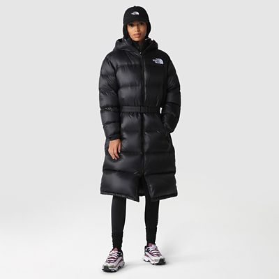 The North Face - Women's Nuptse Belted Long Parka
