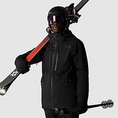 The North Face M Chakal Jacket Cone Orange-TNF Black Vestes ski