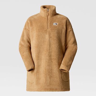 the north face robe campshire pour femme almond butter taille s