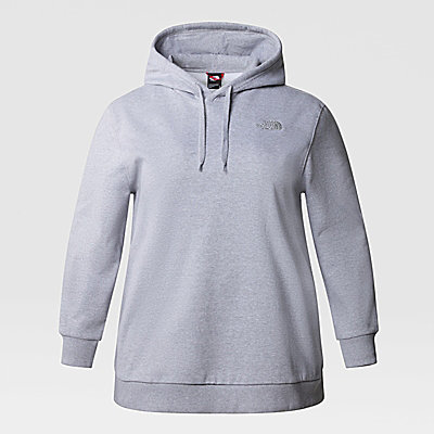 Plus Size Oversized Essential-hoodie voor dames