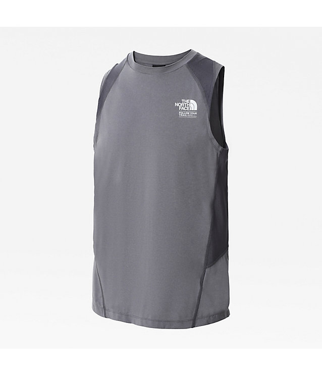 Camiseta sin mangas con estampado gráfico Glacier Athletic Outdoor para hombre | The North Face