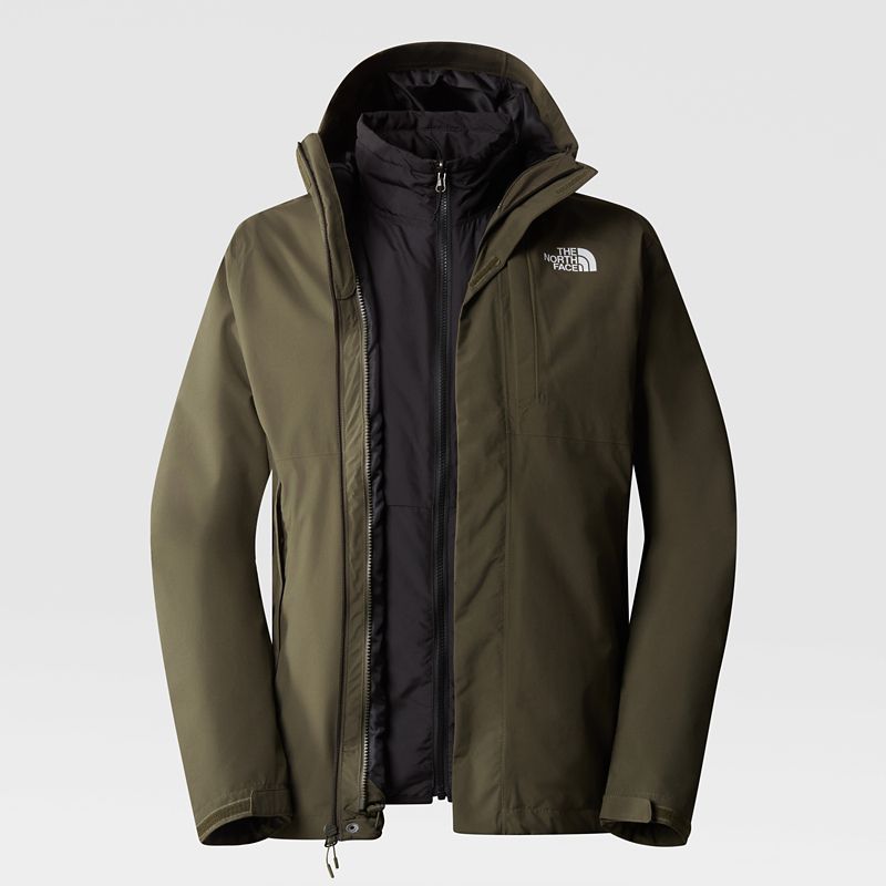 The North Face Men's Carto Triclimate Jacket New Taupe Green-tnf Black