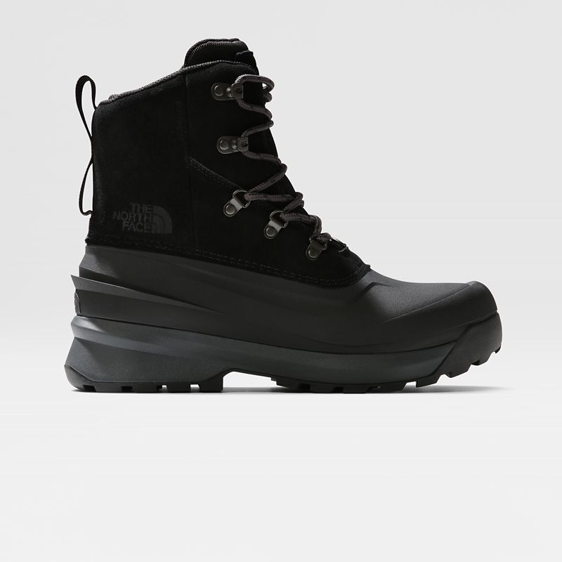The North Face Men's Chilkat V Lace Waterproof Hiking Boots Tnf Black-asphalt Grey