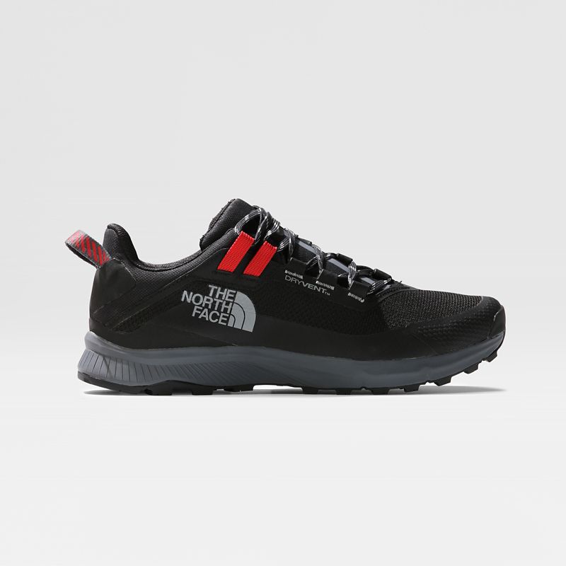 The North Face Men's Cragstone Waterproof Hiking Shoes Tnf Black-vanadis Grey