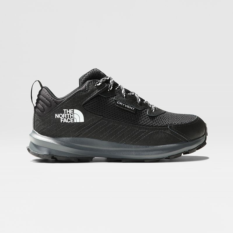 The North Face Teens' Fastpack Waterproof Hiking Shoes Tnf Black-tnf Black