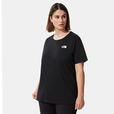 Women's Fitted T-Shirt Ladies Round Neck (size:1X- 17.5 Chest