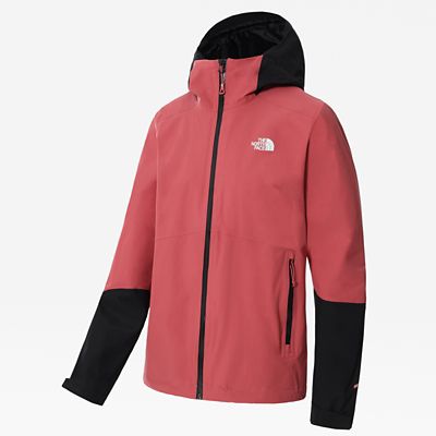 The North Face Womens Ayus Tech Jacket Slate Rose-tnf Black Size S