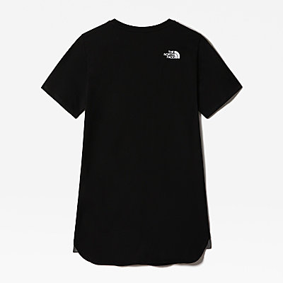 Simple Dome T-Shirt-Kleid für Damen