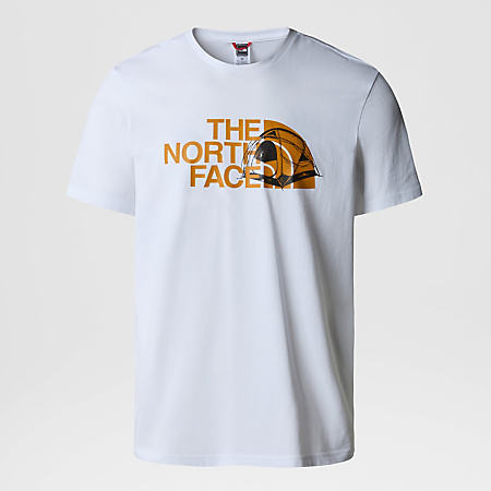 Graphic Half Dome-T-shirt voor heren | The North Face