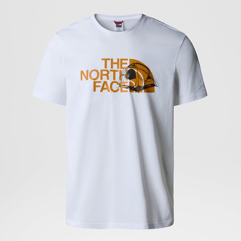 The North Face Graphic Half Dome T-shirt Für Herren Tnf White 