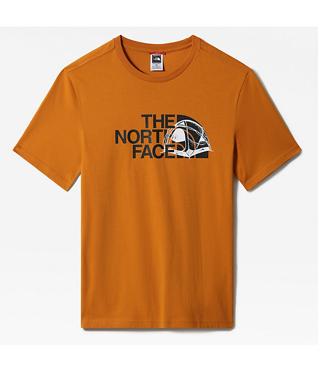 Camiseta de manga corta con estampado gráfico de media cúpula para hombre | The North Face