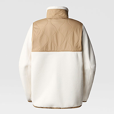 The North Face Royal Arch zip up fleece jacket in khaki
