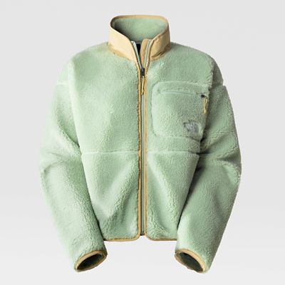 The North Face Extreme Pile full zip jacket in tan