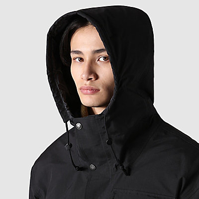 The North Face M66 Utility Hooded Rain Jacket in Black