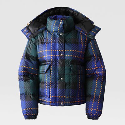 The North Face Women&#39;s Printed &#39;71 Sierra Down Short Jacket. 1