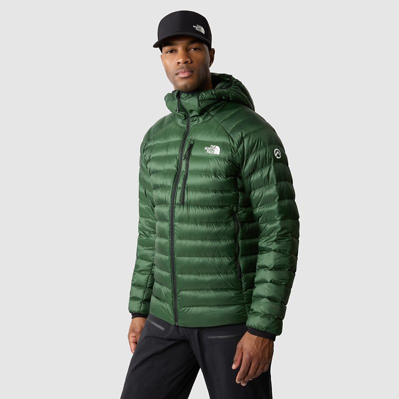 The North Face Men's Summit Breithorn Hooded Down Jacket Pine Needle
