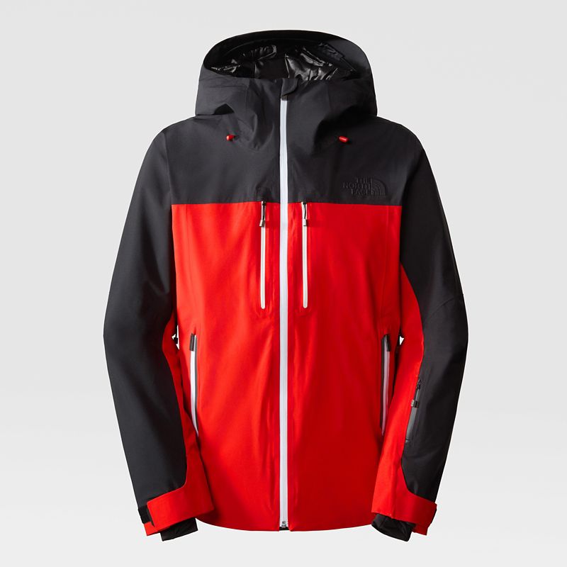 The North Face Men's Inclination Jacket Fiery Red-tnf Black