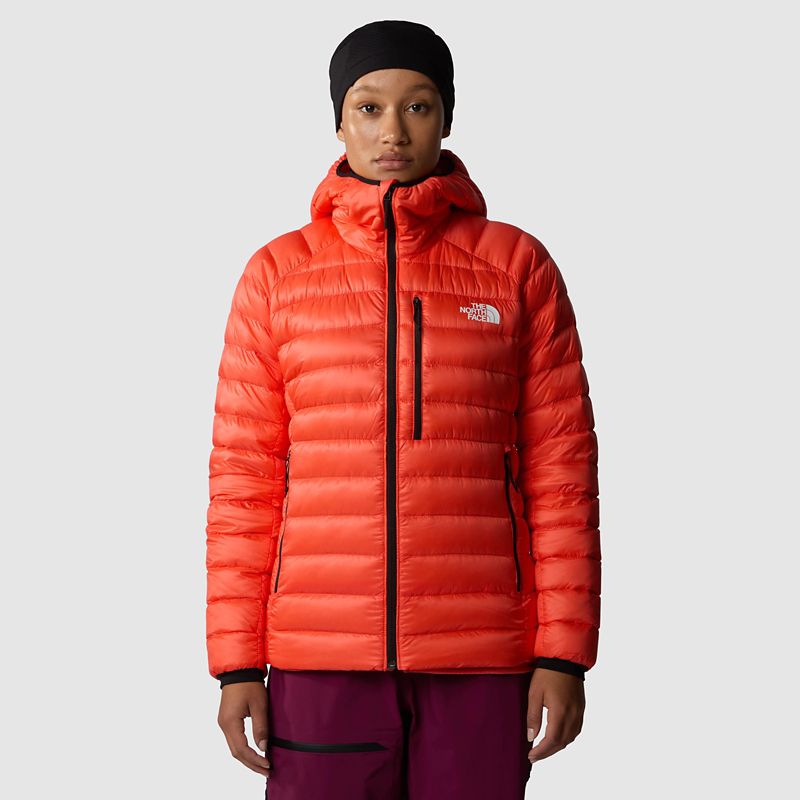 The North Face Women's Summit Breithorn Hooded Jacket Radiant Orange