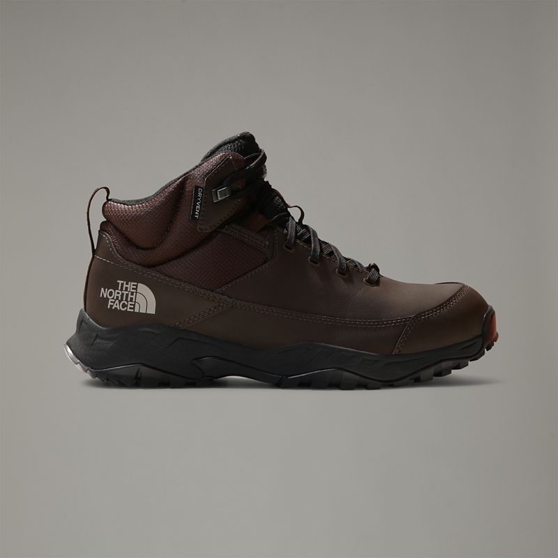 The North Face Men's Storm Strike Iii Waterproof Hiking Boots Coffee Brown/tnf Black