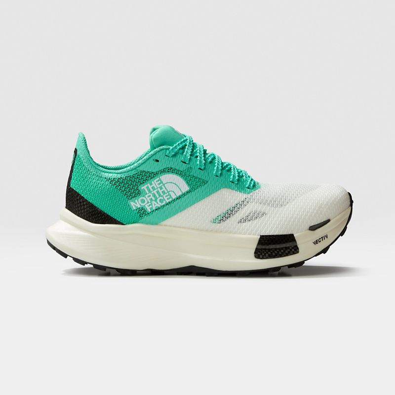 The North Face Women's Summit Vectiv™ Pro Trail Running Shoes Tnf White/vivid Seafoam