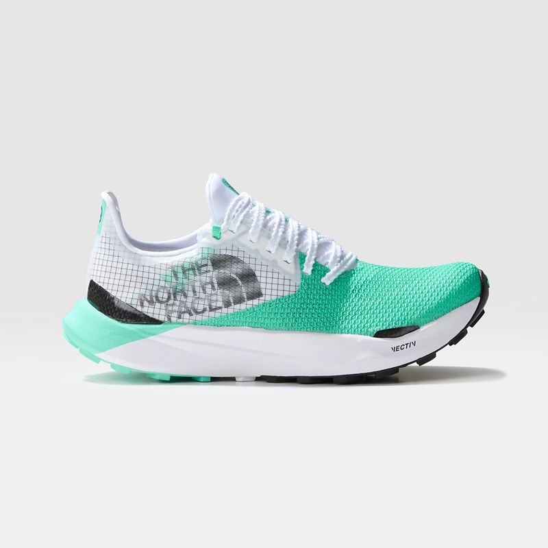 The North Face Women's Summit Vectiv™ Sky Trail Running Shoes Vivid Seafoam/tnf White