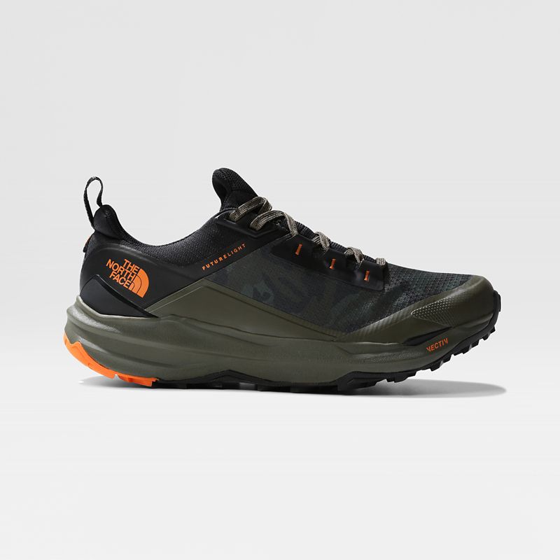 The North Face Men's Vectiv™ Exploris Ii Hiking Shoes New Taupe Green Exploris Camo Print/tnf Black