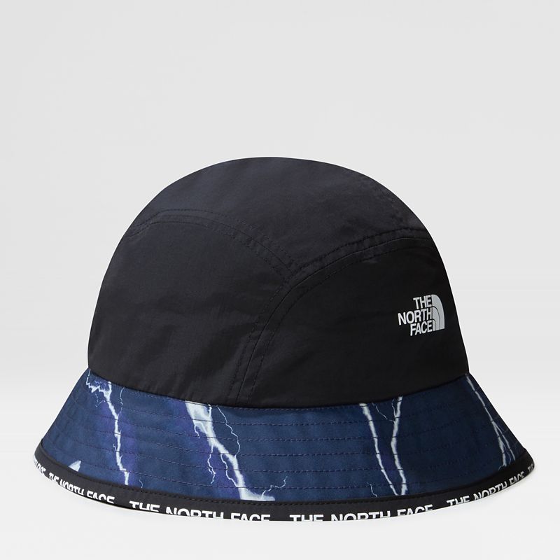 The North Face Cypress Bucket Hat Summit Navy Tnf Lightening Small Print