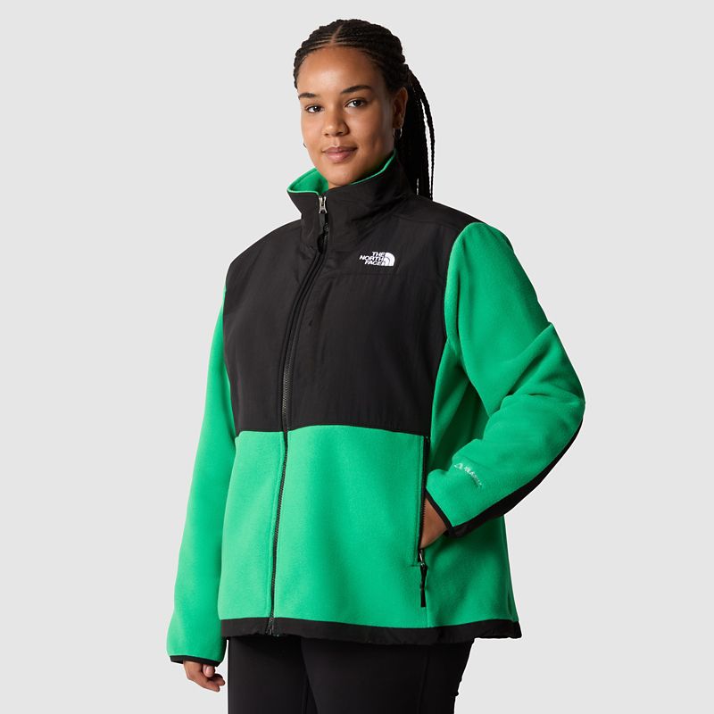 The North Face Denali Jacke In Übergröße Für Damen Optic Emerald 
