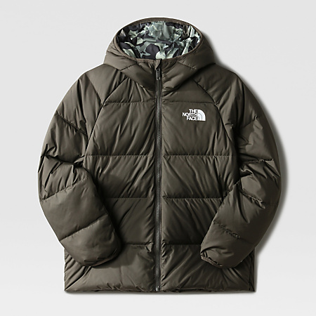 Boys' Printed Reversible North Down Hooded Jacket | The North Face