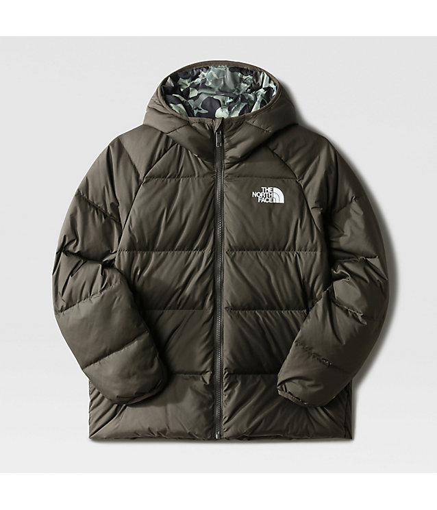 Boys' Printed Reversible North Down Hooded Jacket | The North Face