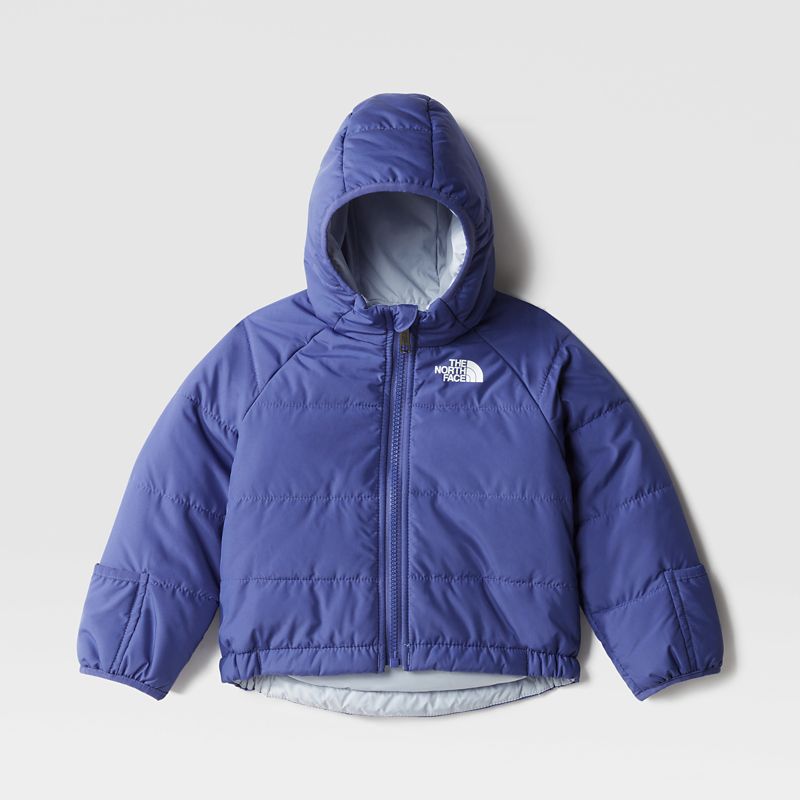The North Face Baby Reversible Perrito Hooded Jacket Cave Blue- 0
